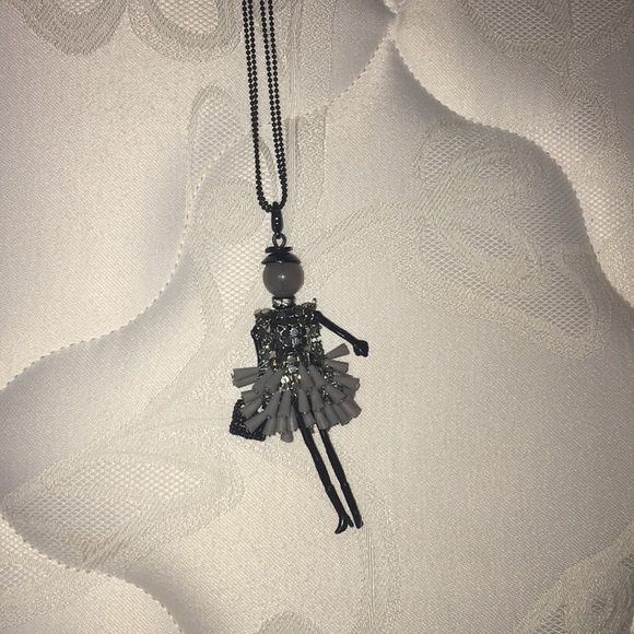 Rare Parisian Doll Necklace - Picture 1 of 4